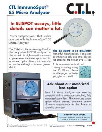 ctl immunospot s5 uv analyzer|immunospot cellular technology.